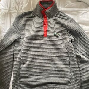 L.L Bean button pullover